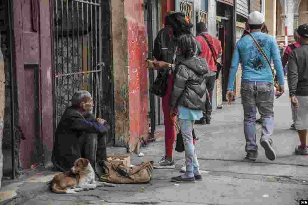 Mendigo cubano