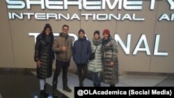 Estudiantes cubanos en Rusia. (@OLAcademica)